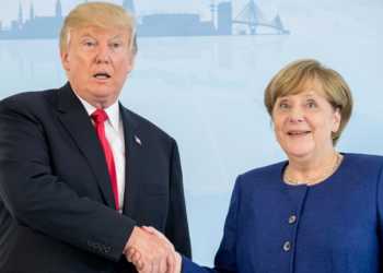 donald trump, angela markel