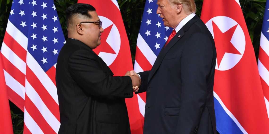 donald trump, kim jong un