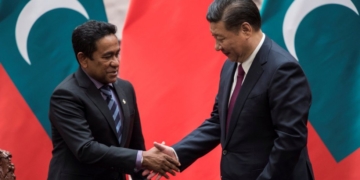 maldives china india