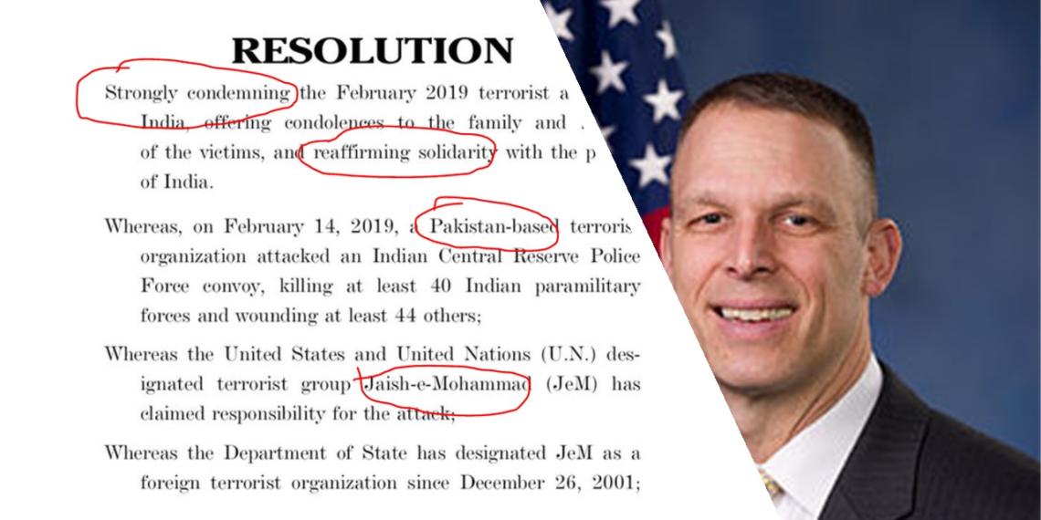 US Congressman moves resolution against Pakistan’s inaction over terrorism
