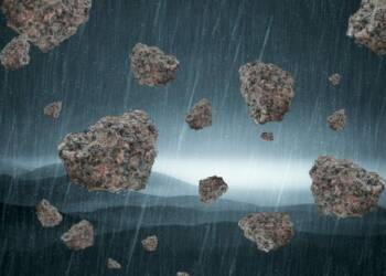 Stone rain in Harrisonville Ohio