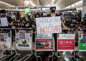 China is brutally suppressing democracy protests in Hong Kong but the global liberal brigade is busy peddling agenda on Kashmir