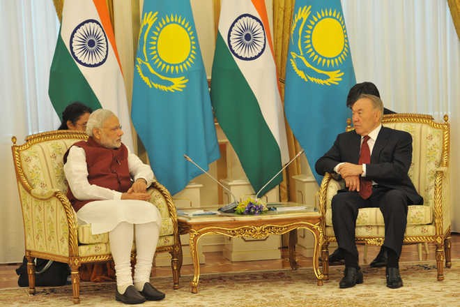 Kazakhstan, India, China