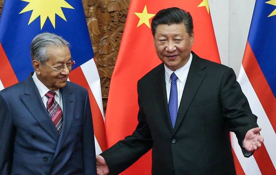 Mahathir, China