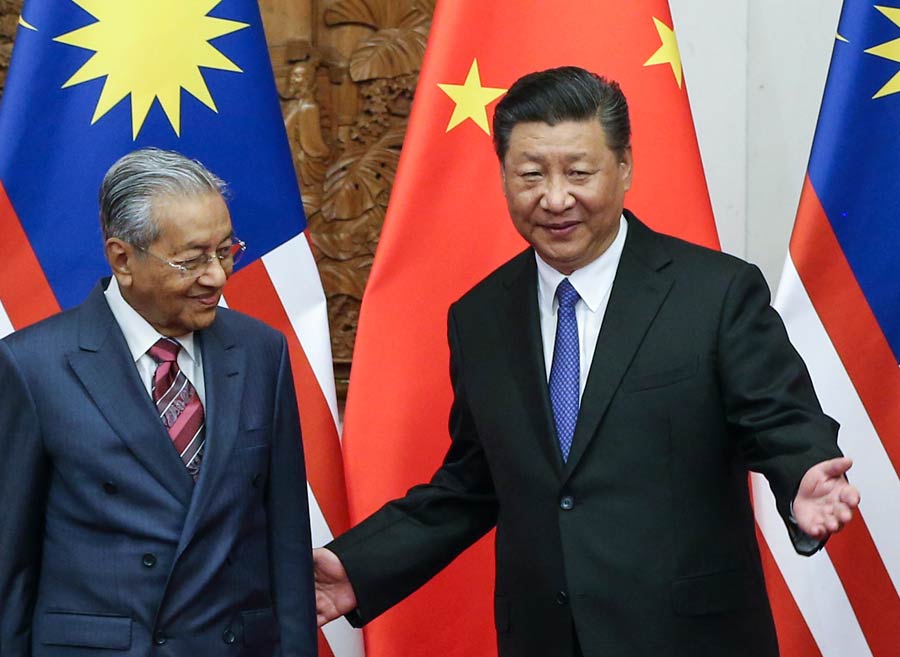 Mahathir, China