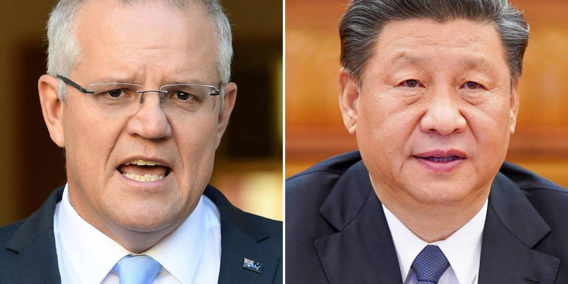 Australia, china, scott morisson, xi jinping