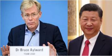 who canada china bruce aylward