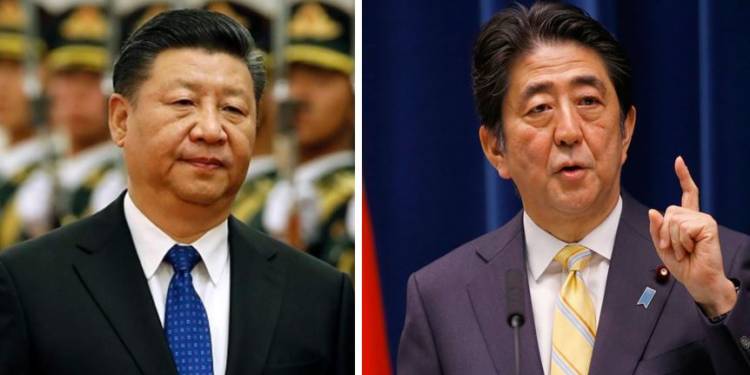 China, Jaoan, Xi Jinping, Shinzo Abe, Chinese companies