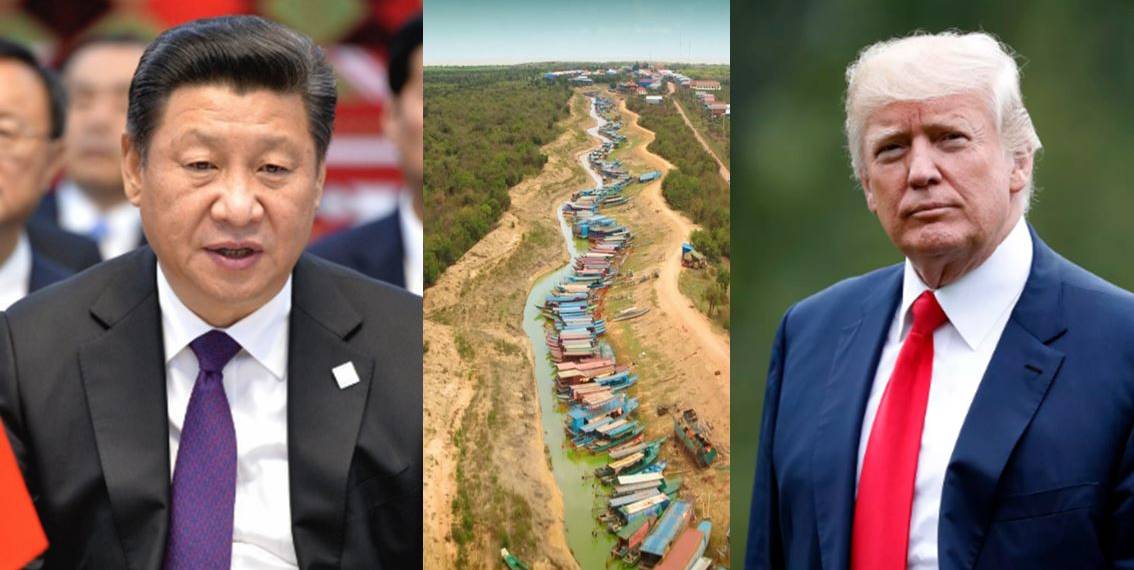 China is literally drying out the Mekong river to starve Southeast Asia and the US is ready for a face-off