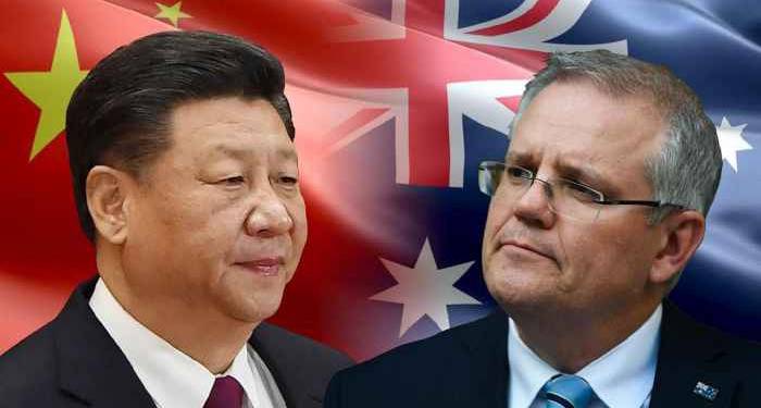 Australia, China, Defence, Scott Morrision, Xi Jinping
