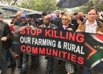 George Floyd’s killing caused outrage across the world, but no one cares about White farm murders in South Africa