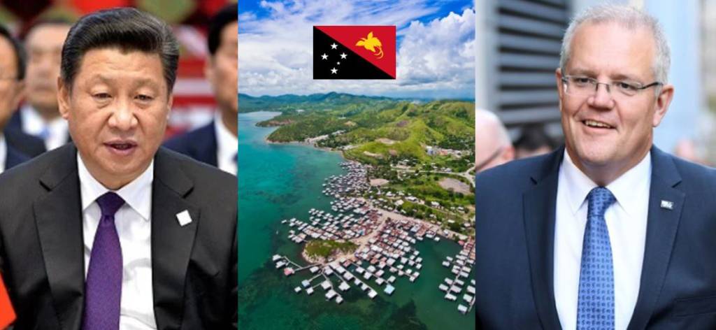 China, Australia, PNG