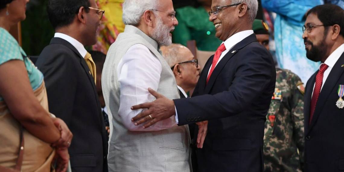 Maldives, India, Solih, Modi