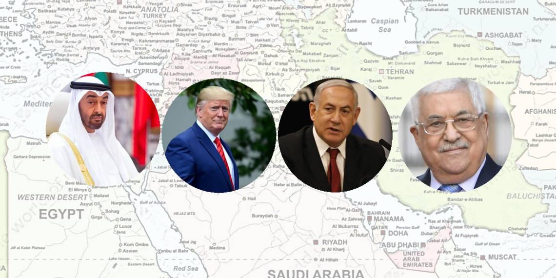 Israel US UAE Palestine West Asia