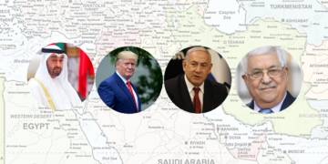Israel US UAE Palestine West Asia