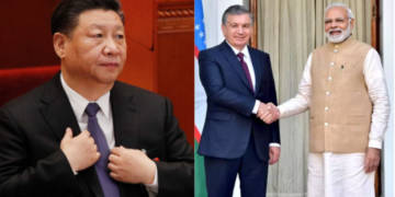 Central Asia, China, Uzbekistan, India