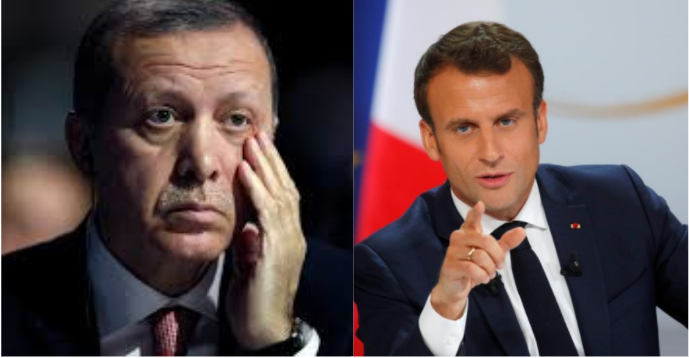 Erdogan, Macron, France, Turkey