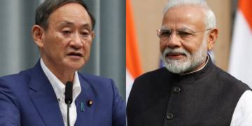 Suga, Japan, India, china, Modi,