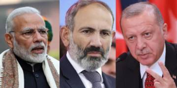 South Caucus, Nagorno-Karabakh, Armenia, Azerbaijan, Modi, Erdogan, India, Turkey, Pakistan, Russia,
