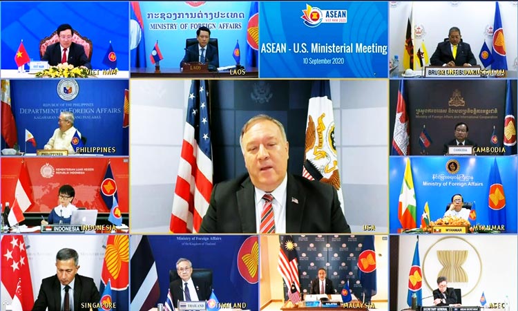 Mike Pompeo, ASEAN, China