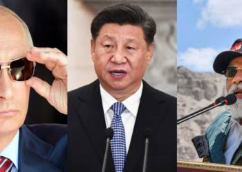 China, Russia, India