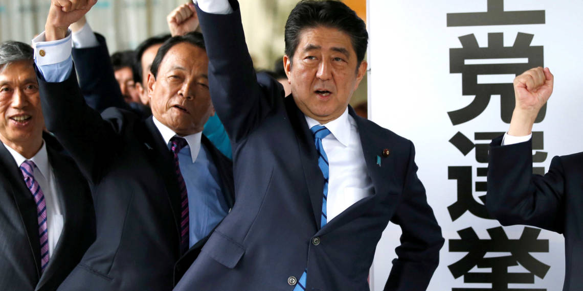 Shinzo Abe, Japan, China