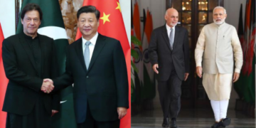 China, Pakistan, India, Afghanistan