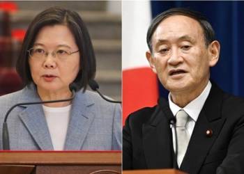 Taiwan, China, Japan