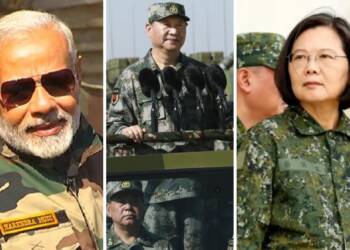 Narendra Modi, Tsai Ing-wen, Xi Jinping, China, Taiwan, India,