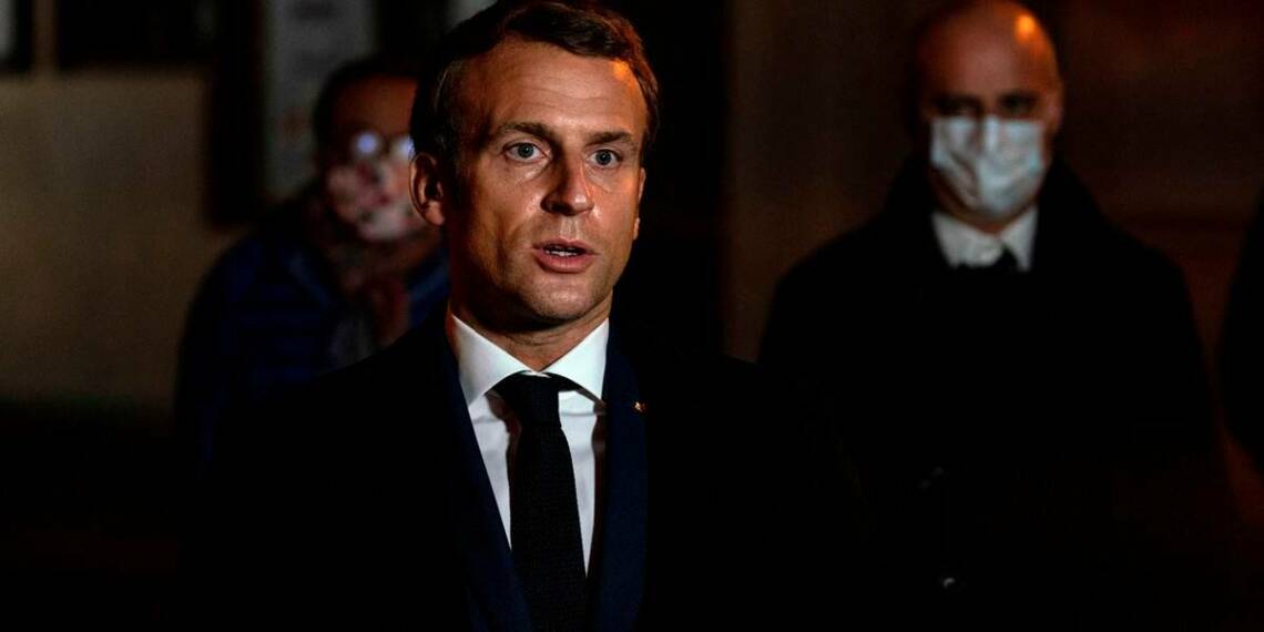 France teacher macron