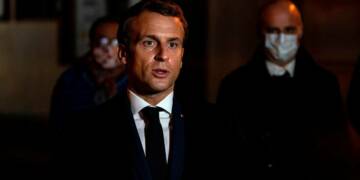 France teacher macron