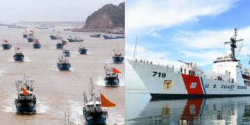 us coast guard china fishing militia