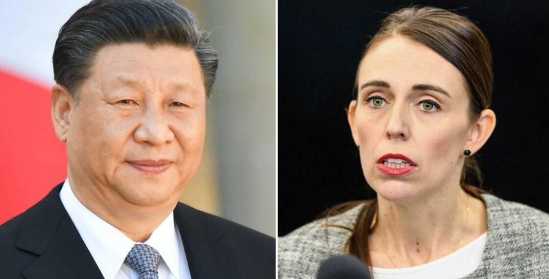 Jacinda Ardern new zealand china