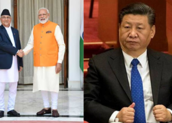 nepal, india, china