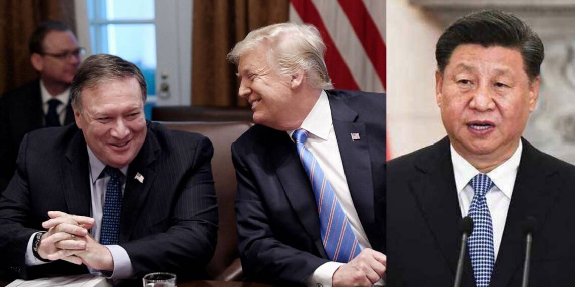 trump, pompeo, china
