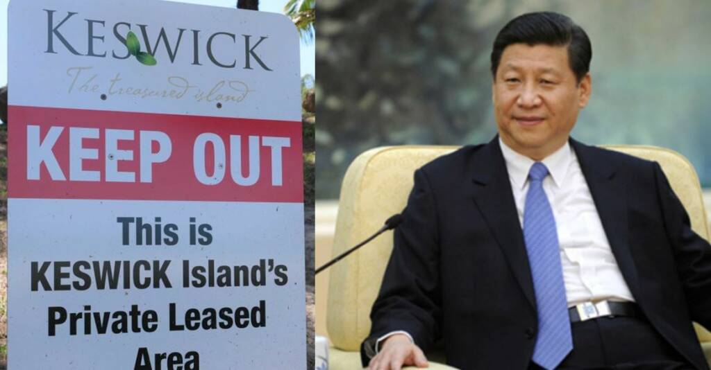 Xi Jinping, China, Australia, Keswick Island,