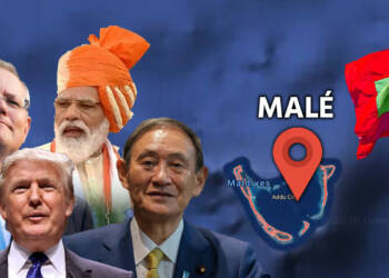 Maldives, china, us, quad