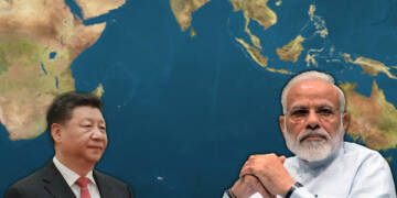 India, China, Maldives