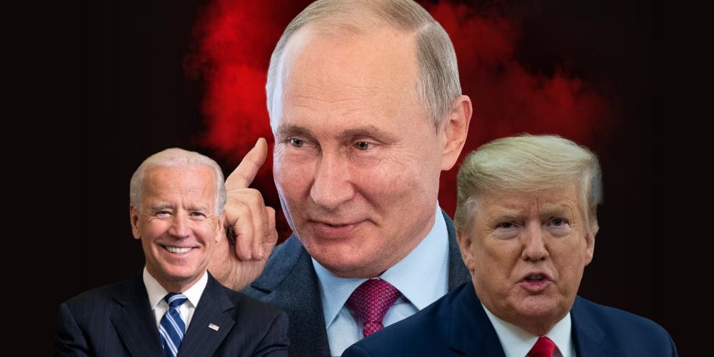 Putin, Russia, Biden, Trump