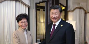 Hong Kong, China, Carrie Lam, Xi Jinping