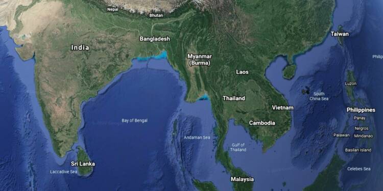 Imagine a railway line that runs from India to Thailand and Vietnam ...