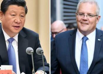 China, Australia, Xi Jinping, Scott Morrison