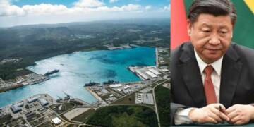 Pacific, China, Tinian, Guam