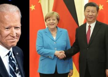 merkel biden huawei china germany