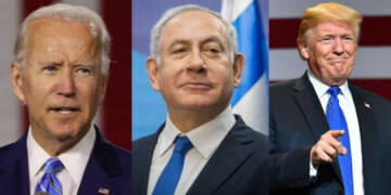 Netanyahu, Biden Trump