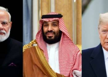 modi trump mbs