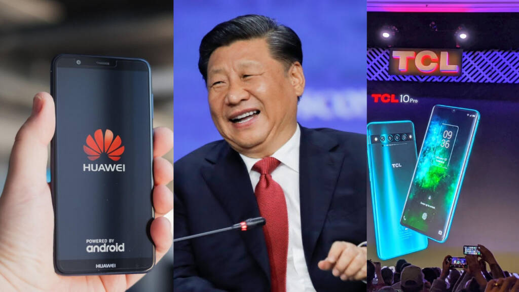 China, TCL, Huawei, Short takes,