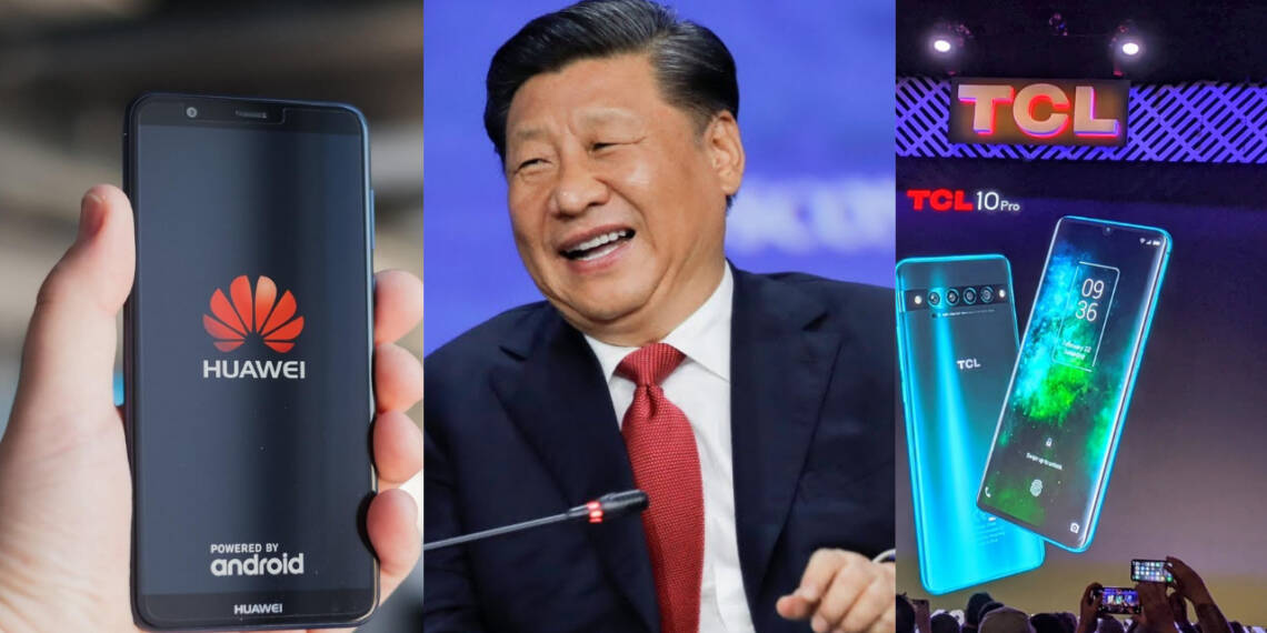 China, TCL, Huawei, Short takes,