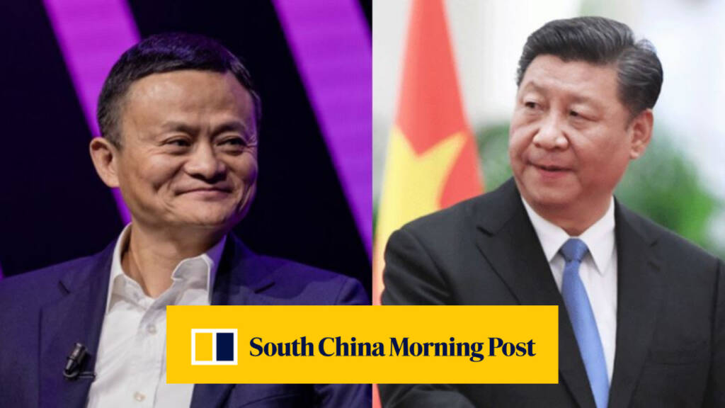 SCMP, Jack Ma, Xi Jinping
