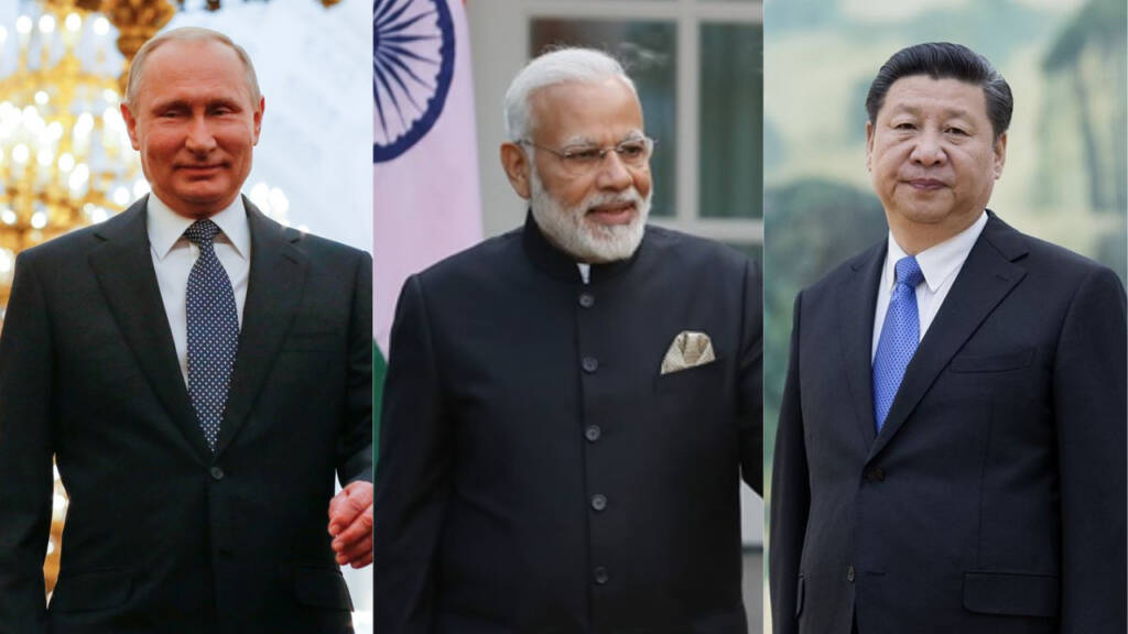 Jinping, Russia, China, Putin, India, Short takes,